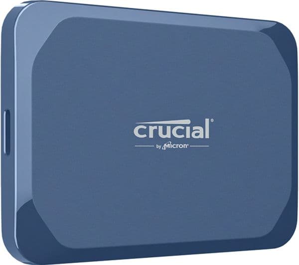 Crucial X10 4TB External SSD Blue