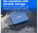 Crucial X10 4TB External SSD Blue thumbnail 7