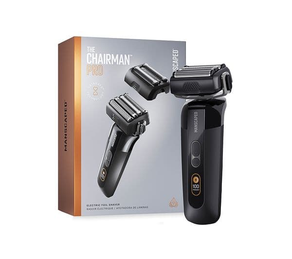 MANSCAPED The Chairman Pro Wet & Dry Foil Shaver - Black - Image 1