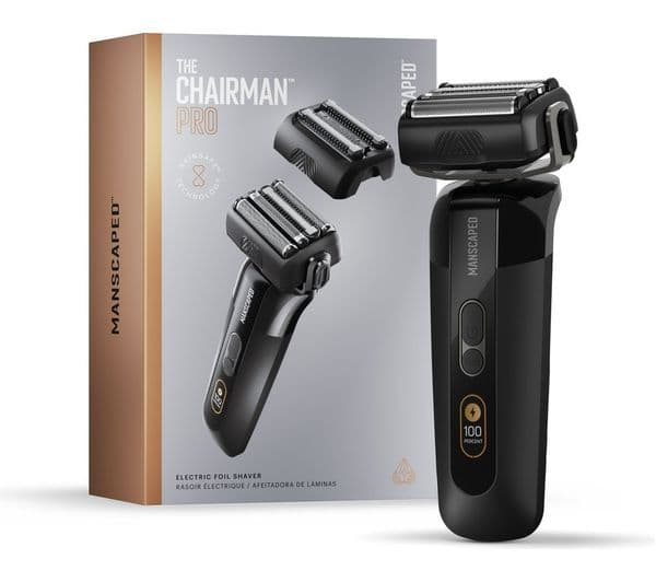 MANSCAPED The Chairman Pro Wet & Dry Foil Shaver - Black - Image 2