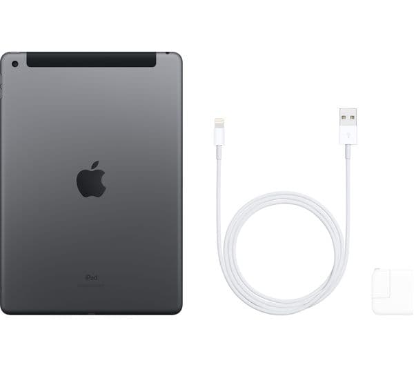 APPLE 10.2" iPad Cellular (2019) - 128 GB, Space Grey - Image 6