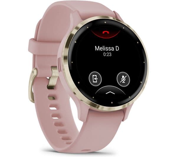 Garmin Venu 3S Smartwatch 41mm Soft Gold & Dust Rose - Image 6