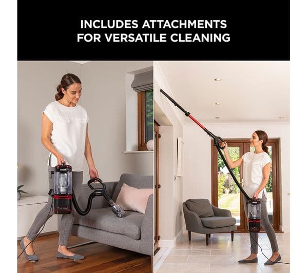 Shark Lift-Away NV602UKT TruePet Upright Vacuum Red - Image 4