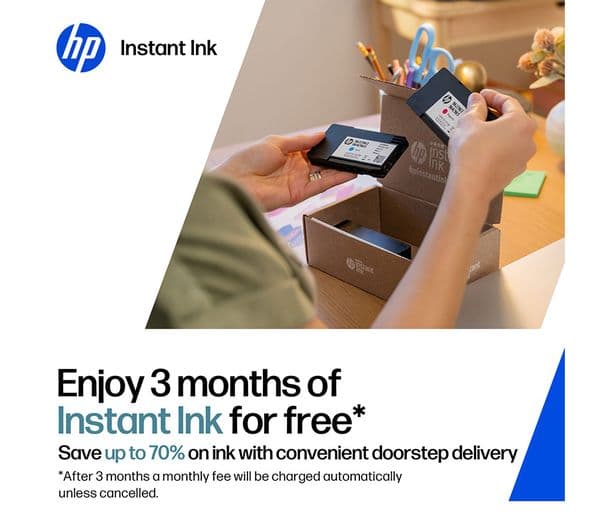 HP DeskJet 2922 All-in-One Wireless Inkjet Printer & 3 Months Free Instant Ink - Image 6