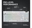 LOGITECH G Pro X TKL Gaming Keyboard White thumbnail 5