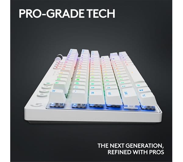 LOGITECH G Pro X TKL Gaming Keyboard White - Image 8