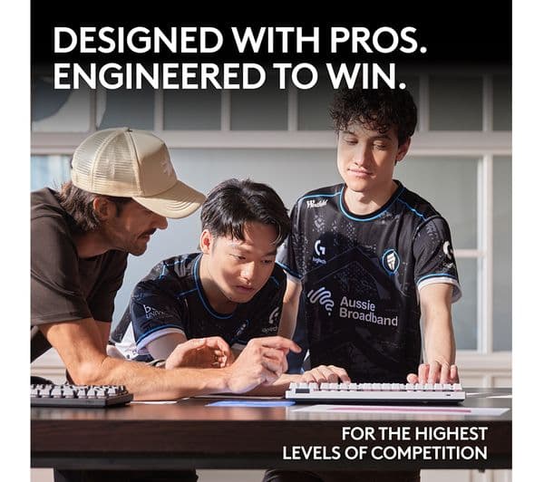 LOGITECH G Pro X TKL Gaming Keyboard White - Image 9