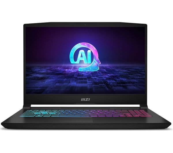 MSI Katana A15 AI 15.6" Gaming Laptop - AMD Ryzen 7, RTX 4060, 1 TB SSD