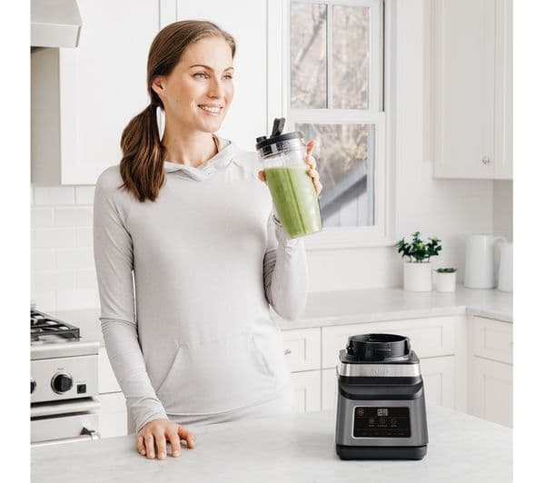 Ninja BN750UK 2-in-1 Blender Black & Silver - Image 2