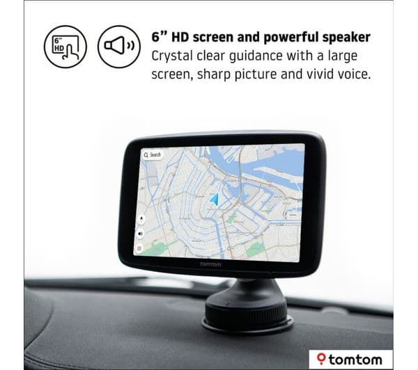 TOMTOM GO Discover 6" Sat Nav - Worldwide Maps - Image 4