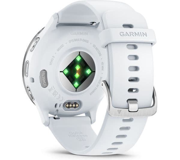 Garmin Venu 3 Smartwatch Silver & Whitestone - Image 6