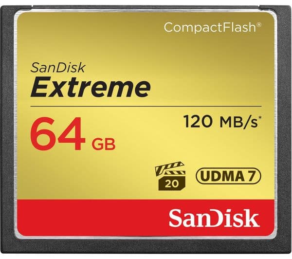 SanDisk Extreme CompactFlash 64GB