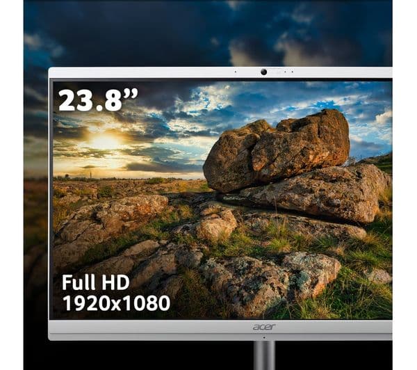 ACER Aspire C24-195ES 23.8" All-in-One PC - Intel® Core™ Ultra 5, 512 GB SSD, White - Image 3