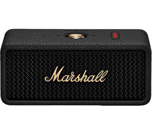 MARSHALL Willen Portable Bluetooth Speaker - Black & Brass - Image 4