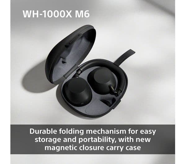 Sony WH-1000XM6 Headphones Silver - Image 4