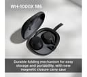 Sony WH-1000XM6 Headphones Silver thumbnail 4