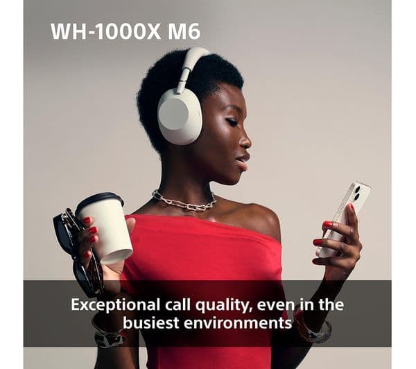 Sony WH-1000XM6 Headphones Silver - Image 8