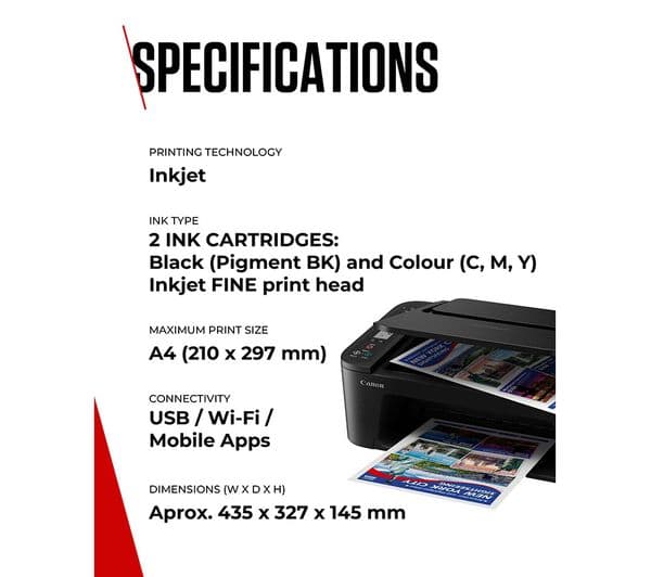 CANON PIXMA TS3750i All-in-One Wireless Inkjet Printer - Image 9
