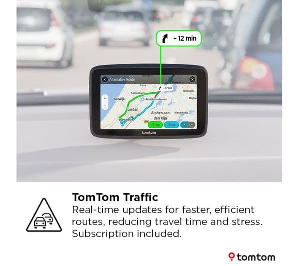 TOMTOM GO Classic 2nd Generation 5" Sat Nav - Full Europe Maps - Image 5