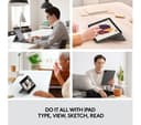 LOGITECH Combo Touch iPad Pro 11" Keyboard Folio Case - Grey thumbnail 2