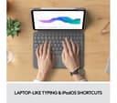 LOGITECH Combo Touch iPad Pro 11" Keyboard Folio Case - Grey thumbnail 10