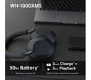 Sony WH-1000XM5 Headphones Black thumbnail 6