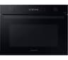 SAMSUNG Bespoke Series 4 NQ5B4553FBK/U4 Built-in Compact Combination Microwave - Black Glass