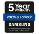 SAMSUNG Bespoke Series 4 NQ5B4553FBK/U4 Built-in Compact Combination Microwave - Black Glass thumbnail 4