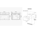 SAMSUNG Bespoke Series 4 NQ5B4553FBK/U4 Built-in Compact Combination Microwave - Black Glass thumbnail 10