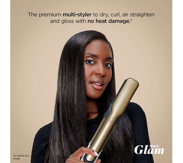Shark Glam 5-in-1 Multi-Styler Gold - Image 4