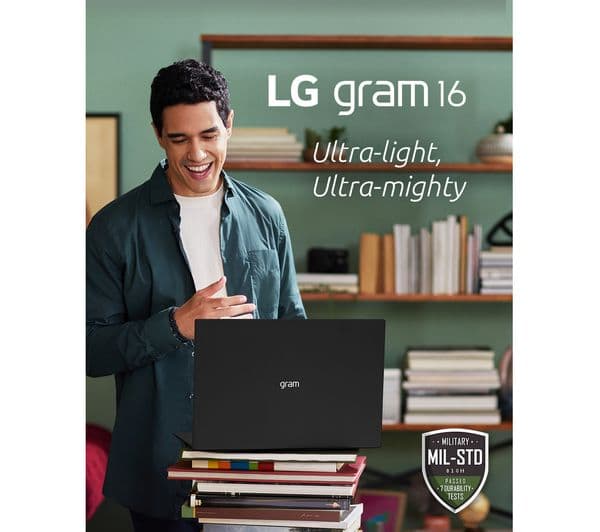 LG gram 16 16Z90R-K.AA78A1 16" Laptop - Intel® Core™ i7, 1 TB SSD, Black - Image 2