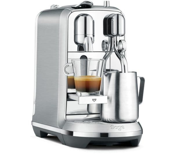 NESPRESSO by Sage Creatista Plus BNE800BSS Coffee Machine - Stainless Steel - Image 1