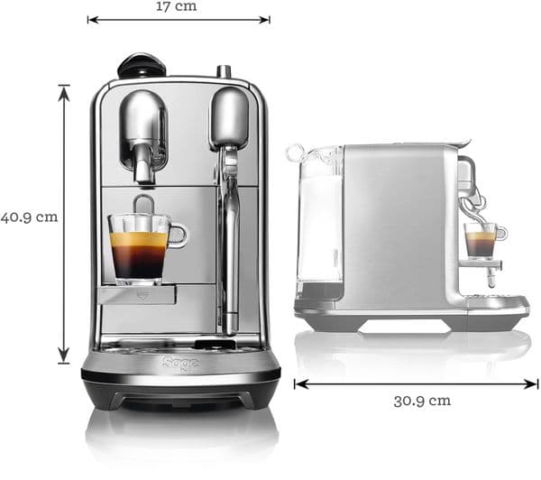 NESPRESSO by Sage Creatista Plus BNE800BSS Coffee Machine - Stainless Steel - Image 9