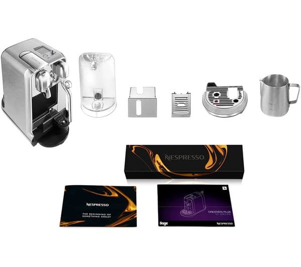 NESPRESSO by Sage Creatista Plus BNE800BSS Coffee Machine - Stainless Steel - Image 10