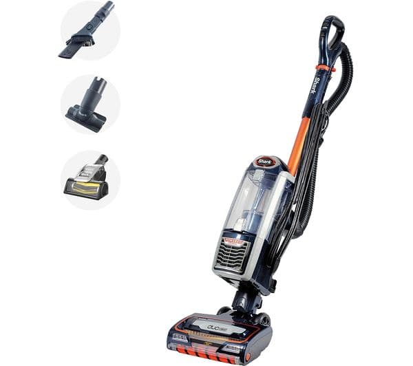 Shark NZ801UKT Upright Vacuum Cleaner Navy & Silver - Image 1