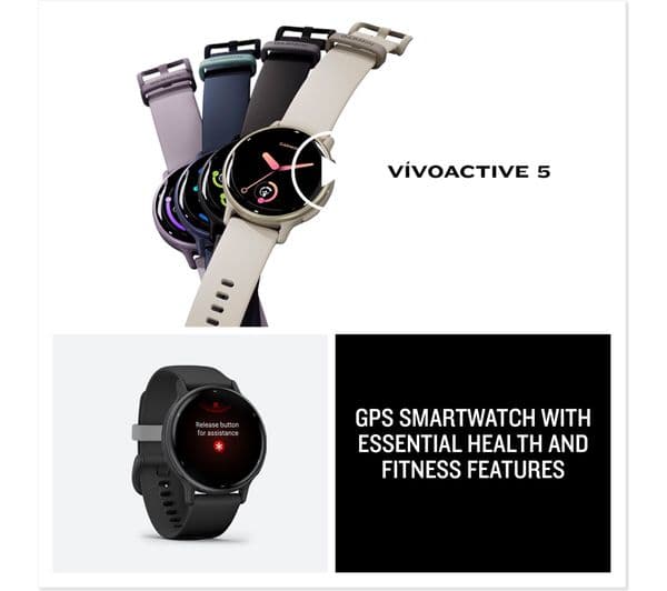 Garmin vivoactive 5 Smartwatch Cream Gold & Ivory - Image 6