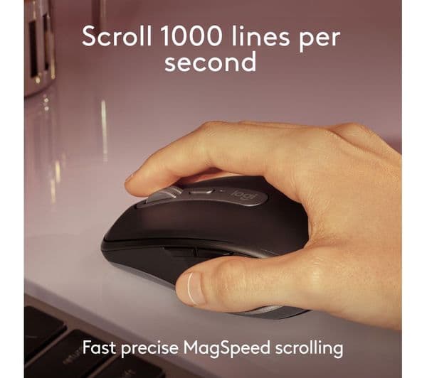 Logitech MX Anywhere 3S Wireless Mouse Space Grey - Image 3