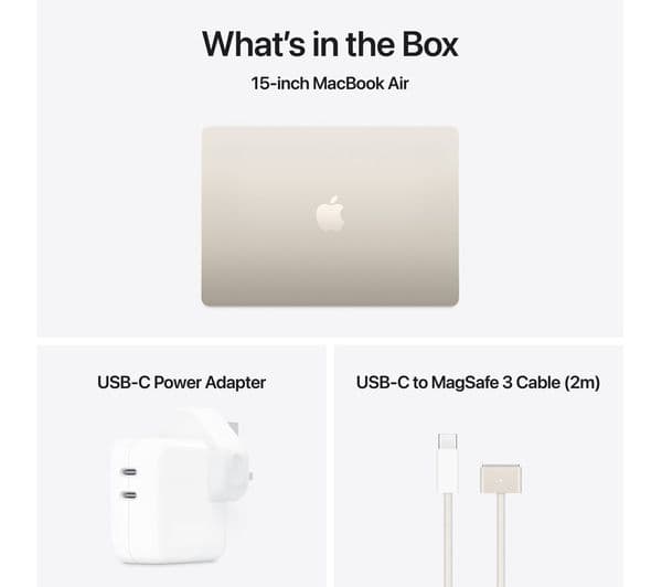 Apple MacBook Air 15" M4 16GB 256GB Starlight - Image 7