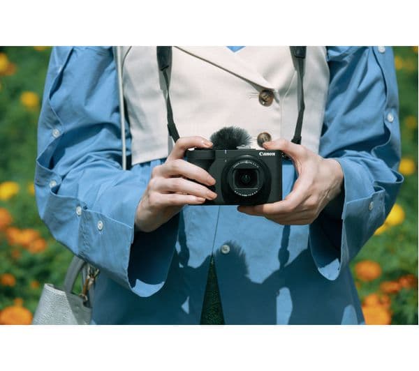 Canon PowerShot V1 Compact Camera Black - Image 9