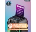 MAJORITY Pulse 2 Portable Bluetooth Megasound Party Speaker - Black thumbnail 3