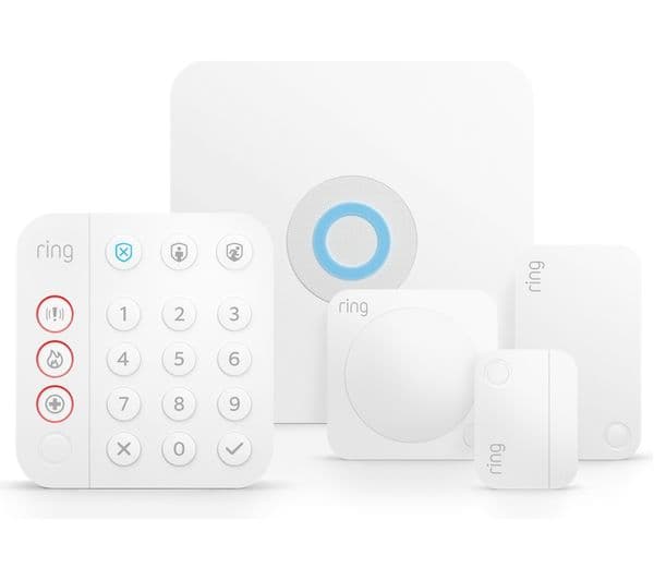 Ring Alarm 2nd Gen 5 Piece Kit White