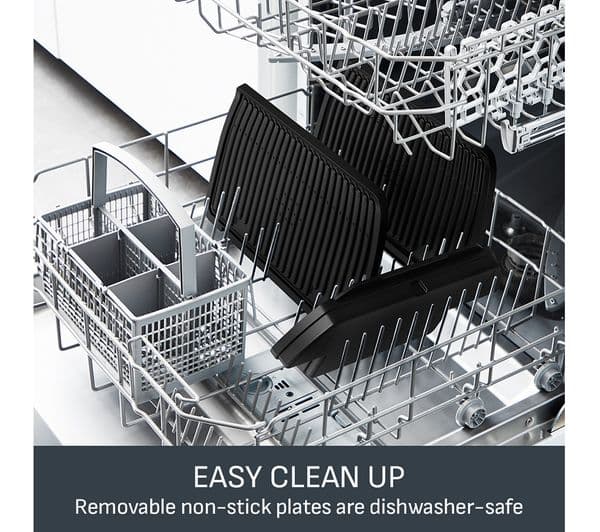 Tefal OptiGrill+ XL GC7278G1 Health Grill Black - Image 8