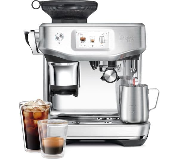SAGE the Barista Touch Impress SES882 Bean to Cup Coffee Machine - Stainless Steel - Image 1