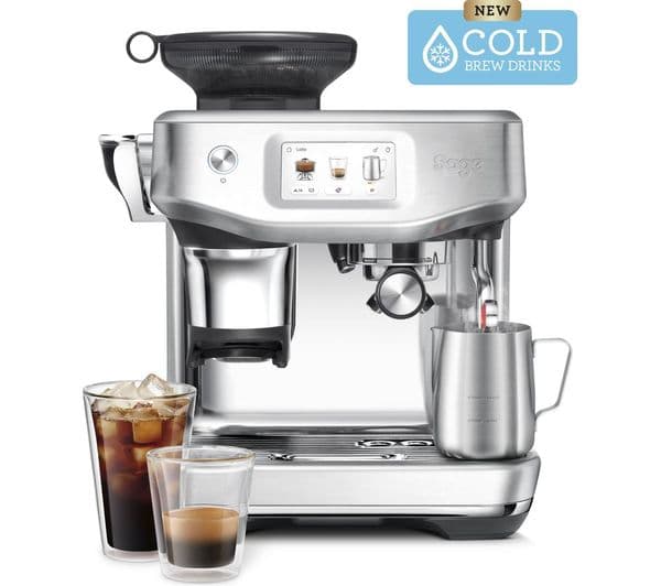 SAGE the Barista Touch Impress SES882 Bean to Cup Coffee Machine - Stainless Steel - Image 2