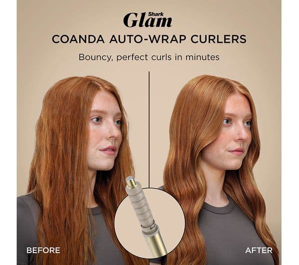 SHARK Glam Straight & Waves Multi-Styler HD6041SUK - Gold - Image 6