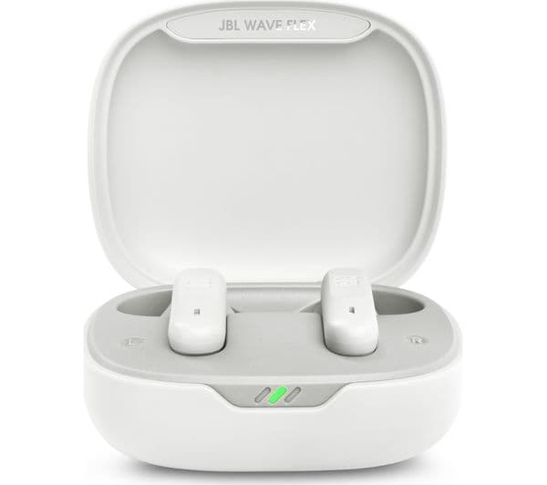 JBL Wave Flex Wireless Earbuds White - Image 3