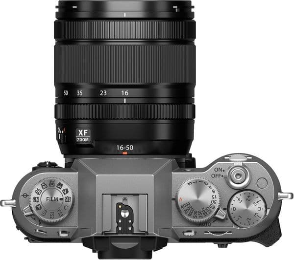 FUJIFILM X-T50 Mirrorless Camera with FUJINON XF 16-50 mm f/2.8-4.8 R LM WR Lens - Silver - Image 3