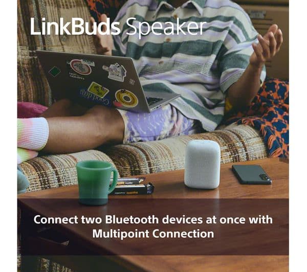 SONY LinkBuds Wireless Bluetooth Portable Speaker - Black - Image 7
