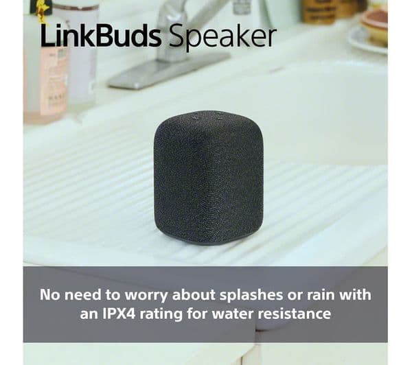 SONY LinkBuds Wireless Bluetooth Portable Speaker - Black - Image 9