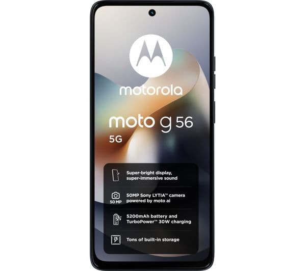 Motorola Moto G56 5G 256GB Pantone Black Oyster - Image 7